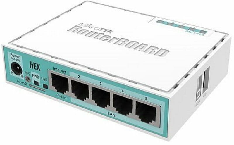 Маршрутизатор MikroTik RouterBOARD RB750GR3 hEX