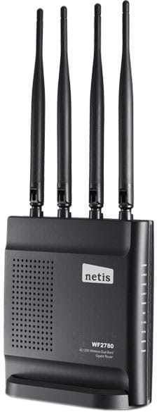 Беспроводной маршрутизатор Netis WF2780 (AC1200, 1xGE WAN, 4xGE LAN, 4 антенны)