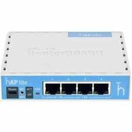 Купити Бездротовий маршрутизатор Mikrotik hAP lite (RB941-2ND) Бездротовий маршрутизатор Mikrotik hAP lite (RB941-2ND)