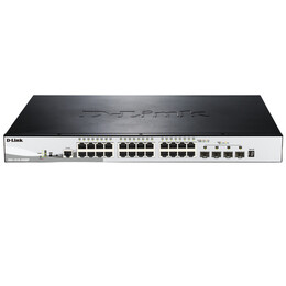Комутатор D-Link DGS-1510-28XMP
