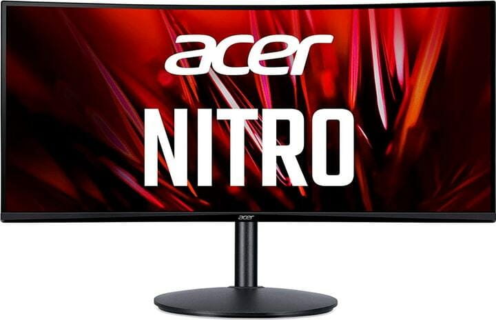 Монитор Acer 34" Nitro XZ342CUS3bmiipphx (UM.CX2EE.309) VA Black Curved 180Hz
