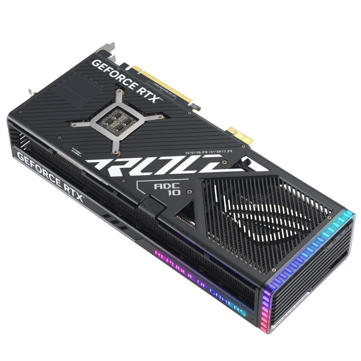 Видеокарта GF RTX 4090 24GB GDDR6X ROG Strix Gaming BTF OC Asus (ROG-STRIX-RTX4090-O24G-BTF-GAMING)