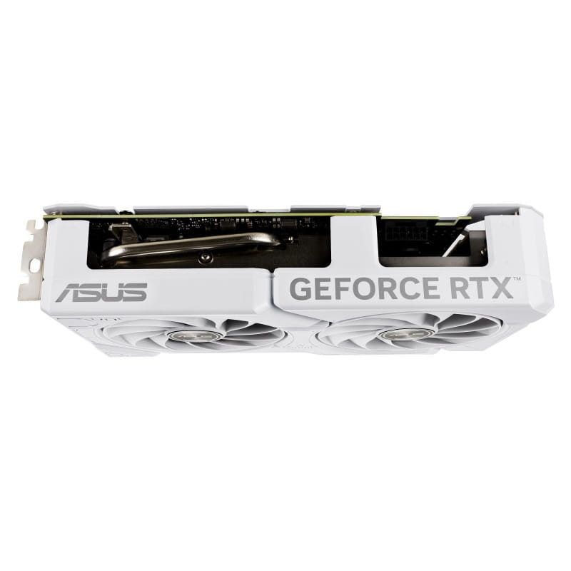 Видеокарта GF RTX 4070 Super 12GB GDDR6X Dual EVO White OC Asus (DUAL-RTX4070S-O12G-EVO-WHITE)