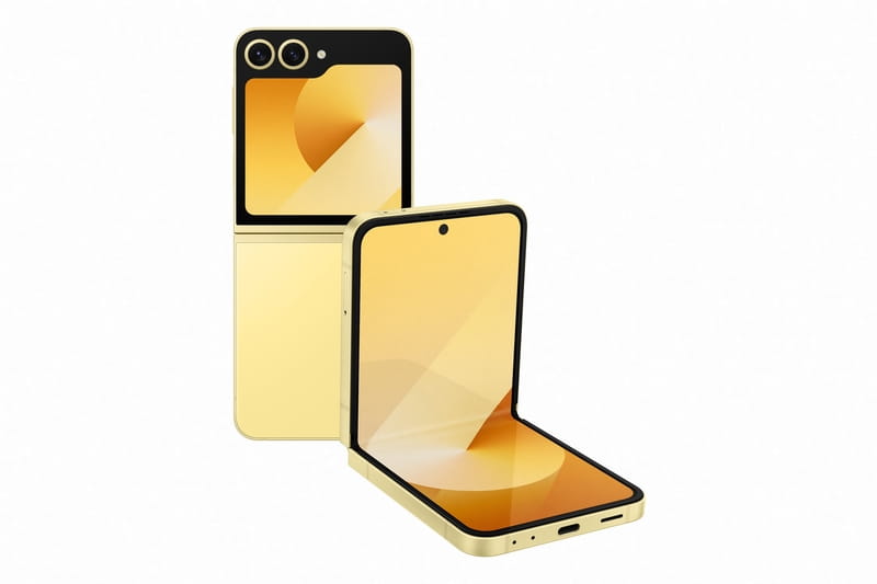 Смартфон Samsung Galaxy Flip6 SM-F741 256GB Yellow (SM-F741BZYGSEK)