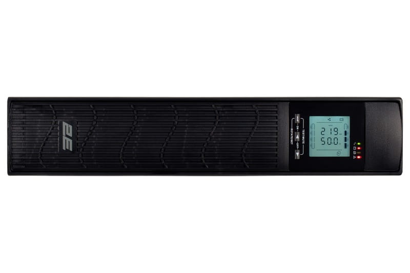 Джерело безперебійного живлення 2E PS1000 (2E-PS1000RT), 1000VA/800W, RT2U, LCD, USB, 3 x Schuko