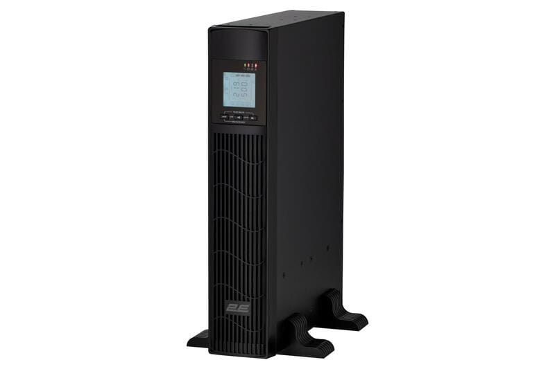 Источник бесперебойного питания 2E PS1000 (2E-PS1000RT), 1000VA/800W, RT2U, LCD, USB, 3 x Schuko