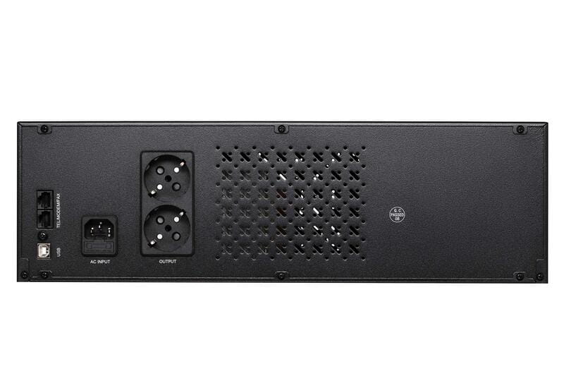 Источник бесперебойного питания 2E RE850 (2E-RE850), 850VA/480W, RM 2U, LCD, USB, 2 x Schuko