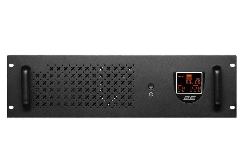 Источник бесперебойного питания 2E RE850 (2E-RE850), 850VA/480W, RM 2U, LCD, USB, 2 x Schuko