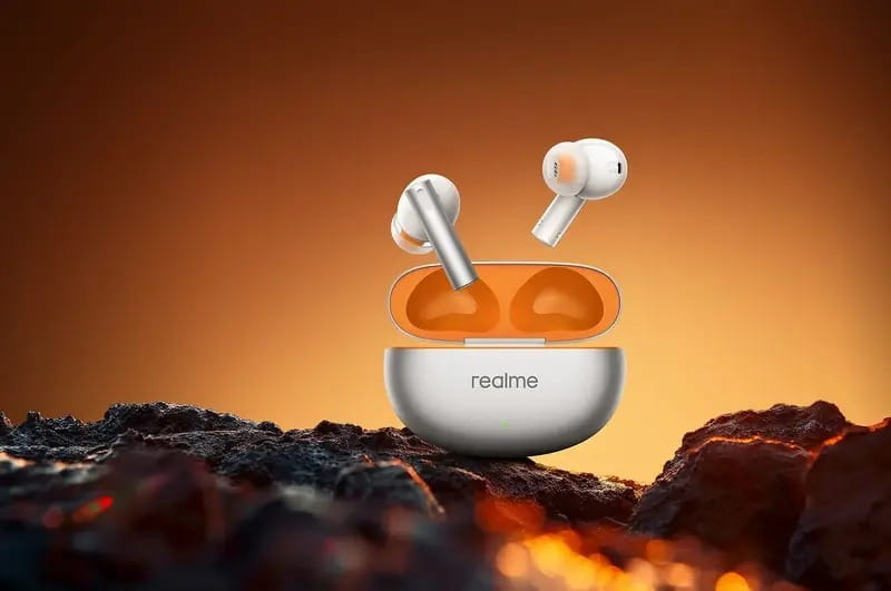 Bluetooth-гарнитура Realme Buds Air 6 Silver_EU