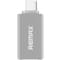 Фото - Адаптер Remax Glance USB-USB Type-C RA-OTG1 Silver (2000700004672) | click.ua