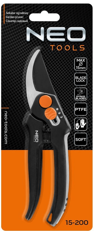 Секатор NEO Tools 185 мм (15-200)