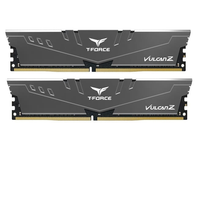 Модуль памяти DDR4 2x8GB/3200 Team T-Force Vulcan Z Gray (TLZGD416G3200HC16FDC01)