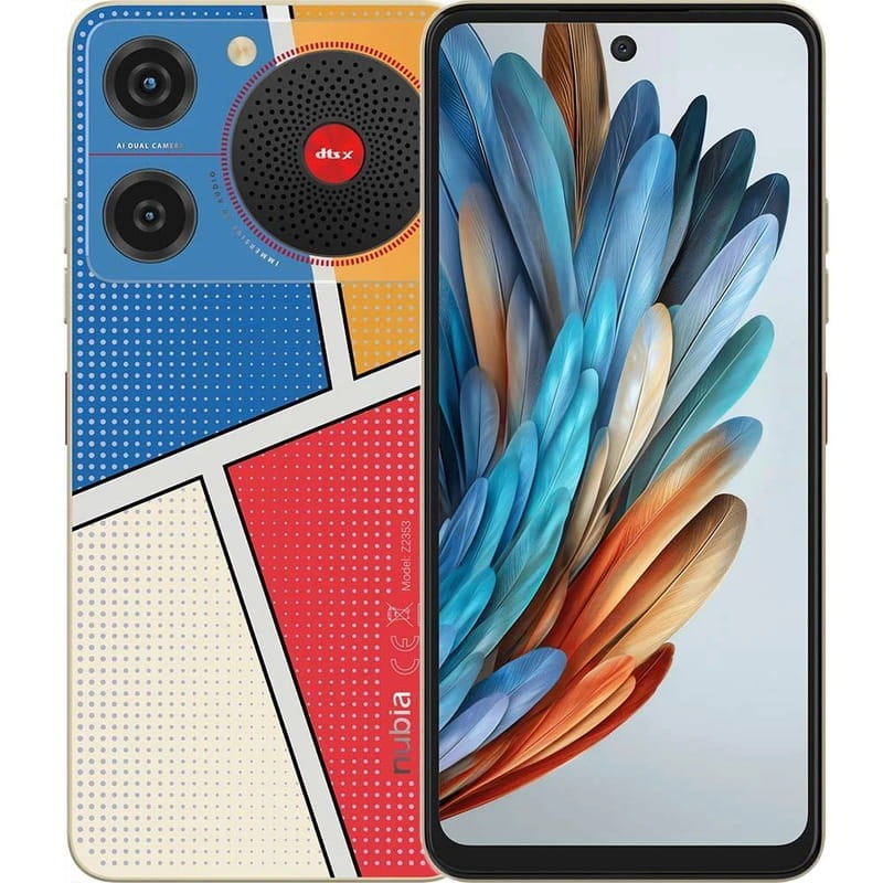 Смартфон ZTE Nubia Music 4/128GB POP Art