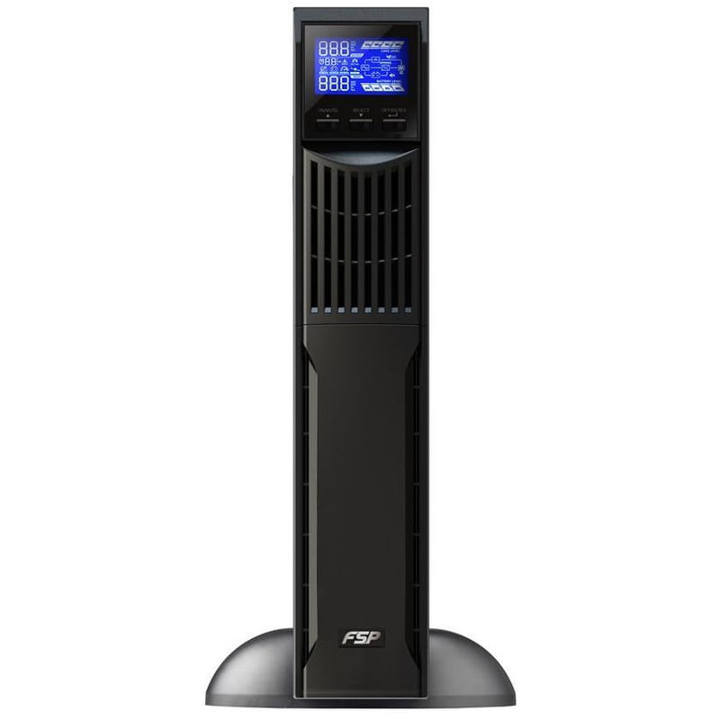 Джерело безперебійного живлення FSP Champ 2K RM, 2000VA/1800W, RT2U, LCD, USB