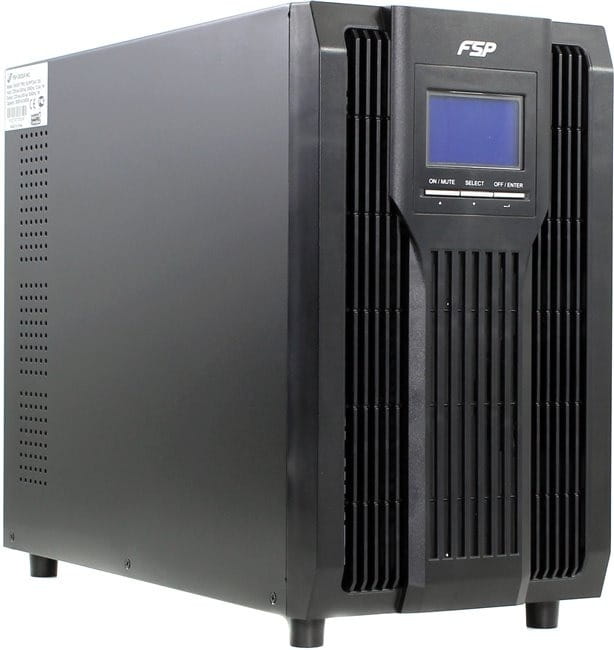 Джерело безперебійного живлення FSP Champ 2K, 2000VA/1800W, LCD, USB, 3xSchuko