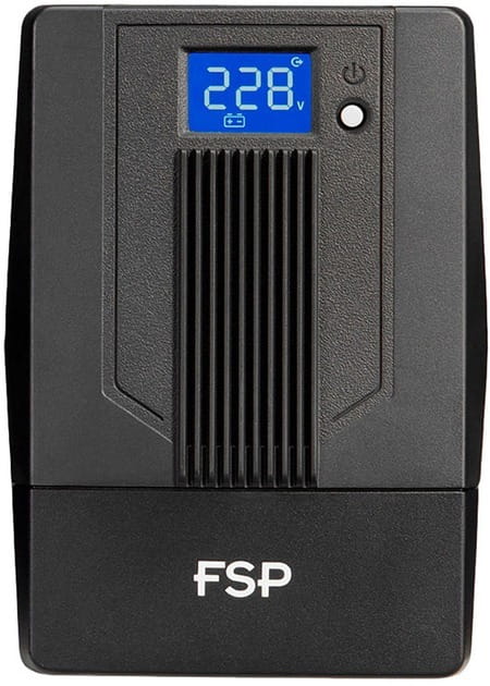 ДБЖ FSP iFP800, 800VA/480W, LCD, USB, 2xSchuko (PPF4802003)