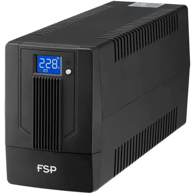 ДБЖ FSP iFP800, 800VA/480W, LCD, USB, 2xSchuko (PPF4802003)