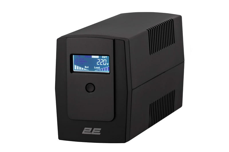 ИБП 2E DD650, 650VA/360W, LCD, USB, 2xSchuko (2E-DD650)