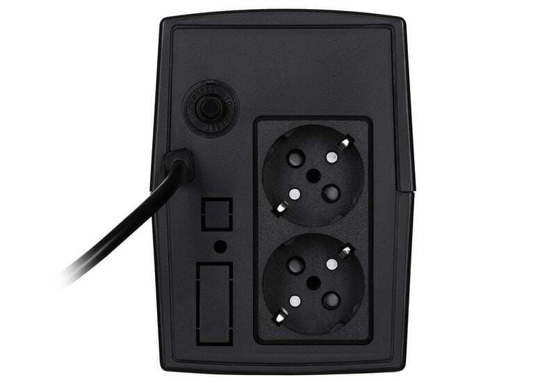 ДБЖ 2E ED650, 650VA/360W, LED, 2xSchuko (2E-ED650)