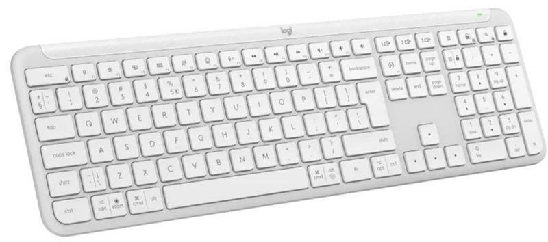 Клавиатура беспроводная Logitech Signature Slim K950 US OffWhite USB (920-012466)