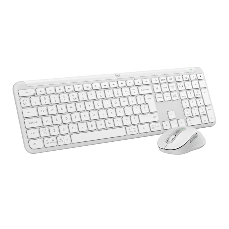 Комплект (клавиатура, мышь) беспроводной Logitech Signature Slim Combo MK950 OffWhite (920-012491)