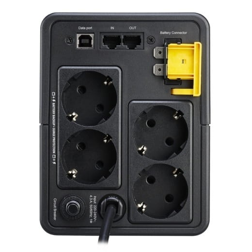 Джерело безперебійного живлення APC Back-UPS 950VA/520W, USB, 4xSchuko (BX950MI-GR)