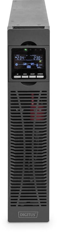 ИБП Digitus 1000VA/1000W, RTU2, LCD, RJ45, RS232, USB (DN-170093)