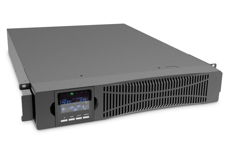 ИБП Digitus 2000VA/2000W, RTU2, LCD, RJ45, RS232, USB (DN-170095)