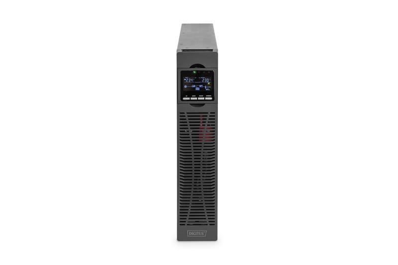 Джерело безперебійного живлення Digitus 3000VA/3000W, RTU2, LCD, RJ45, RS232, USB(DN-170096)