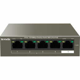 Комутатор Tenda TEF1105P-4-63W