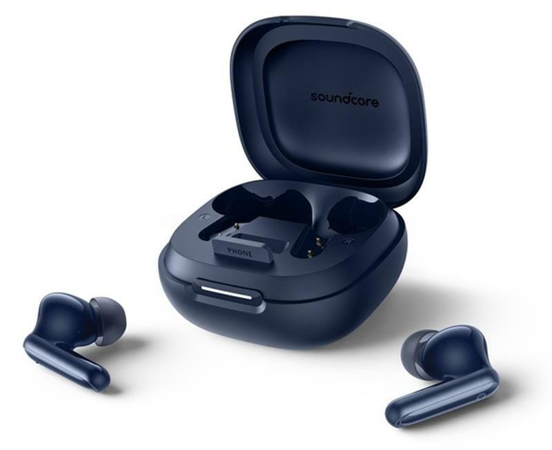 Bluetooth-гарнитура Anker SoundCore P40i Navy Blue (A3955G31)