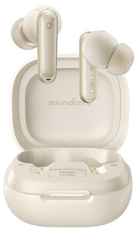 Bluetooth-гарнітура Anker SoundCore P40i Oat White (A3955G21)