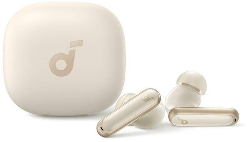 Bluetooth-гарнитура Anker SoundCore P40i Oat White (A3955G21)