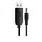 Фото - Кабель живлення SK USB-DC5.5mmx2.1 9V 1m Black (40002274412096.5x2.1) | click.ua