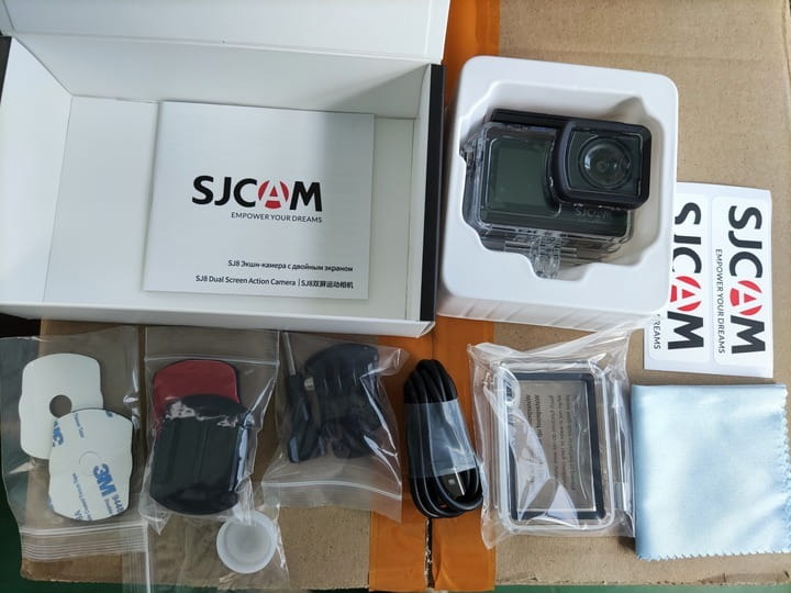 Экшн-камера SJCAM  SJ8 Dual Screen WiFi Black
