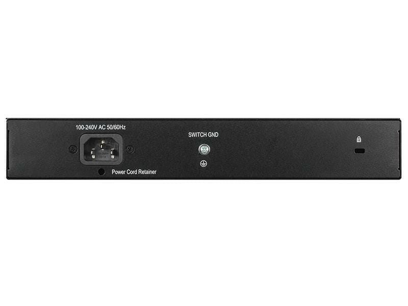 Комутатор D-Link DGS-1010MP (9xGE PoE, 1xSFP, 125W)