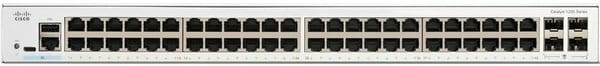 Коммутатор Cisco Catalyst C1200-48T-4G (48хGE, 4xGE SFP, USB, управляемый)