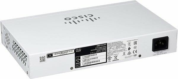 Коммутатор Cisco Business 110 CBS110-24T-EU (24хGE, 2хGE SFP, неуправляемый)