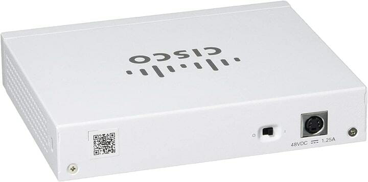 Комутатор Cisco Business 110 CBS110-8PP-D-EU (4хGE, 4хGE PoE, 32 Вт, некерований)