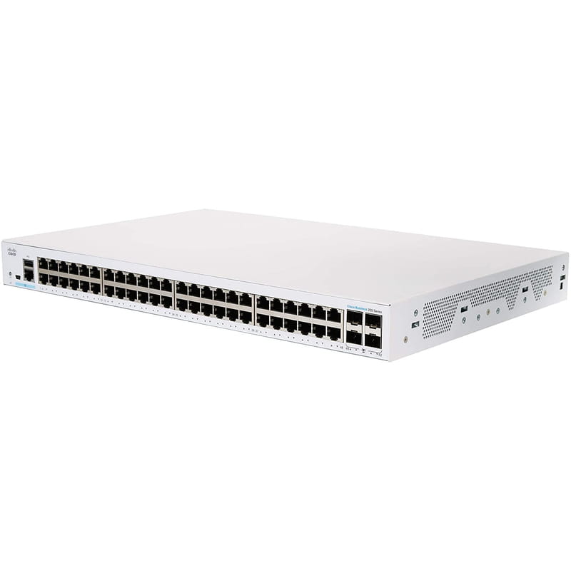 Коммутатор Cisco Business CBS220-48T-4G-EU (48xGE, 4xGE SFP, Smart)