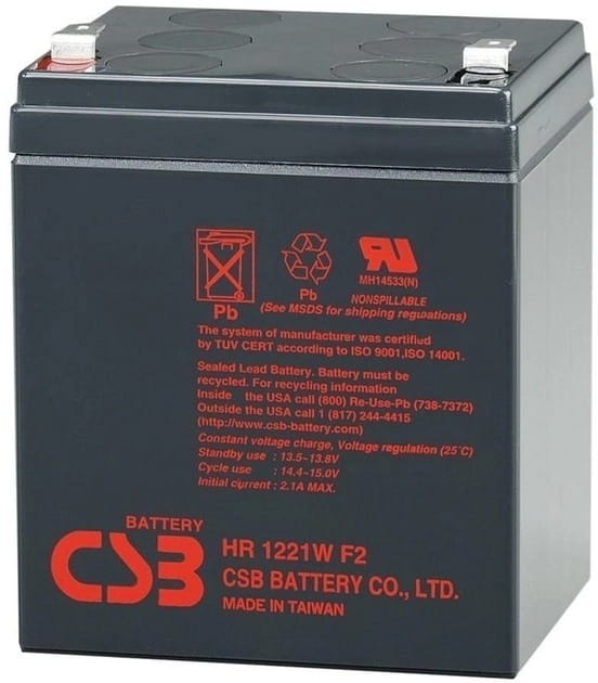 Аккумуляторная батарея Eaton 12V 5Ah (HR1221WF2) AGM