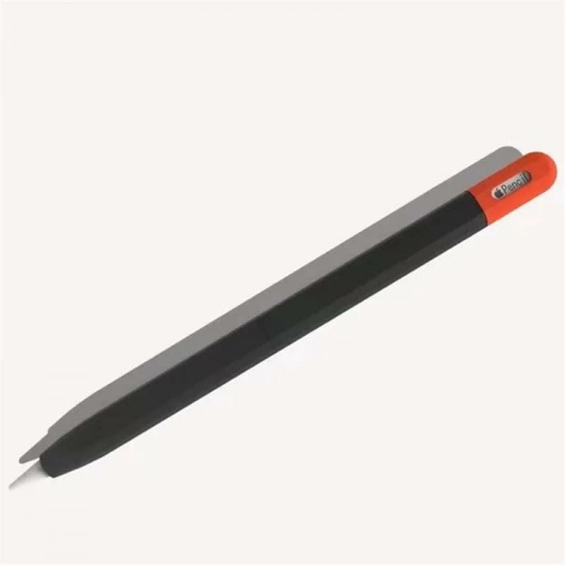 Чехол Goojodoq Matt 2 Golor для стилуса Apple Pencil 3 Black/Red (1005006499420844BR)