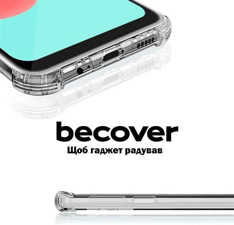 Чехол-накладка BeCover Anti-Shock для Xiaomi Redmi 13C/Poco C65 Clear (710476)