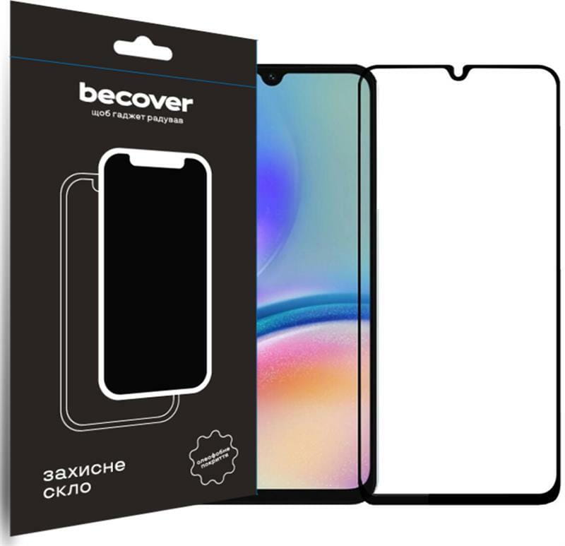 Защитное стекло BeCover для Samsung Galaxy A05 SM-A055/A05s SM-A057 Black (710157)