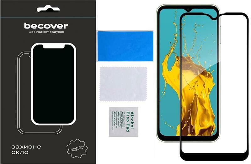 Защитное стекло BeCover для Samsung Galaxy A15 4G SM-A155/A15 5G SM-A156 Black (710511)