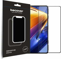 Защитное стекло BeCover для Tecno Spark 20 (KJ5n) Black (710626)