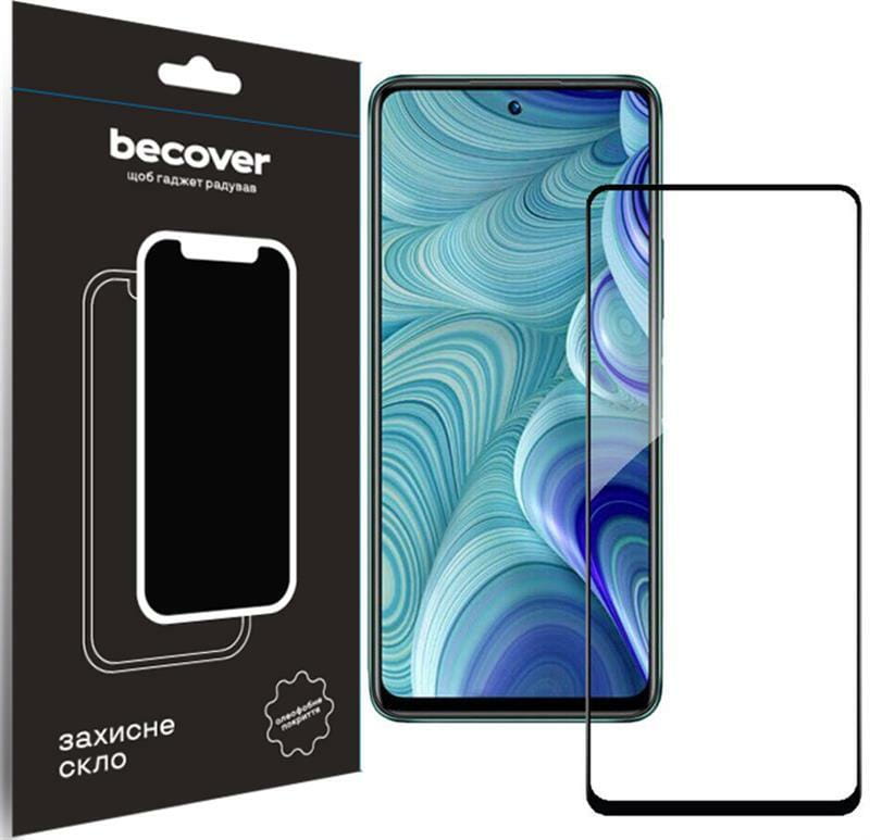 Защитное стекло BeCover для Tecno Spark 20C (BG7n) Black (710627)