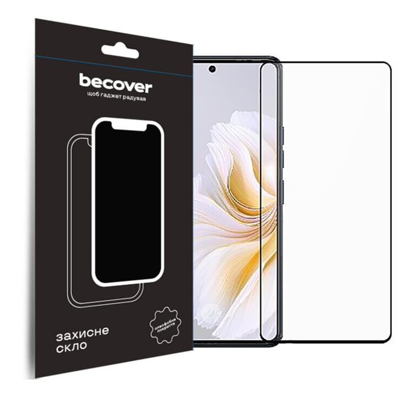 Защитное стекло BeCover для Tecno Camon 20 Pro (CK7n) Black (709745)