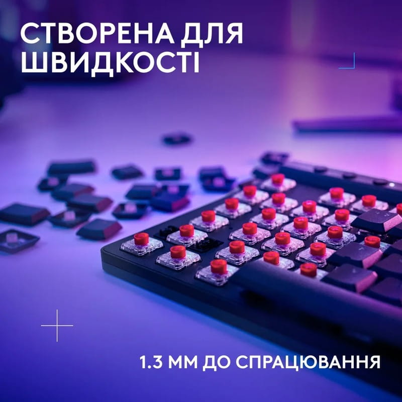 Клавиатура беспроводная Logitech G515 Lightspeed TKL Black (920-012538)