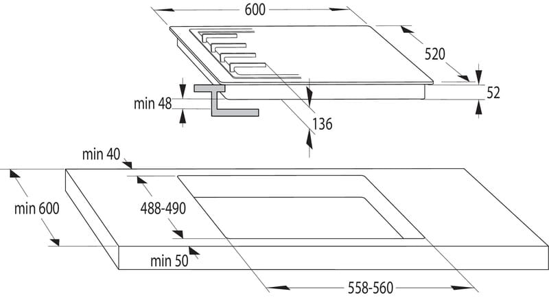 Варильна поверхня Gorenje GKTW 642 SYB